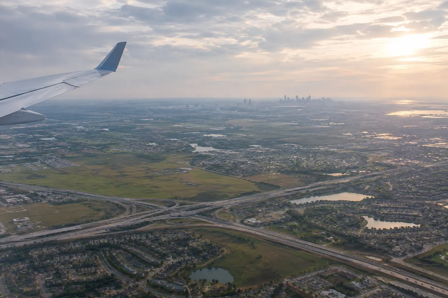Houston from the air