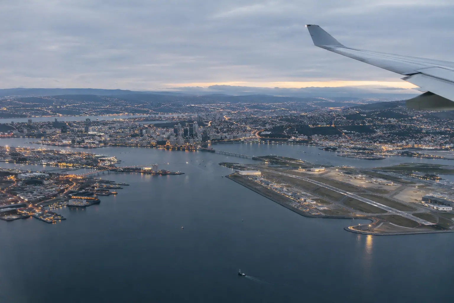 Boston from the air