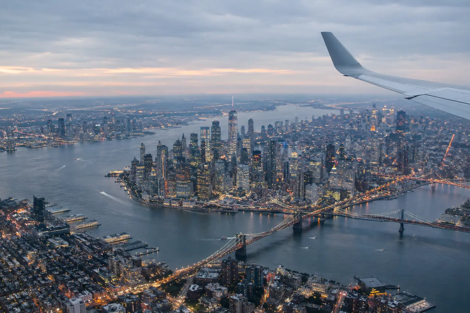 New York from the air
