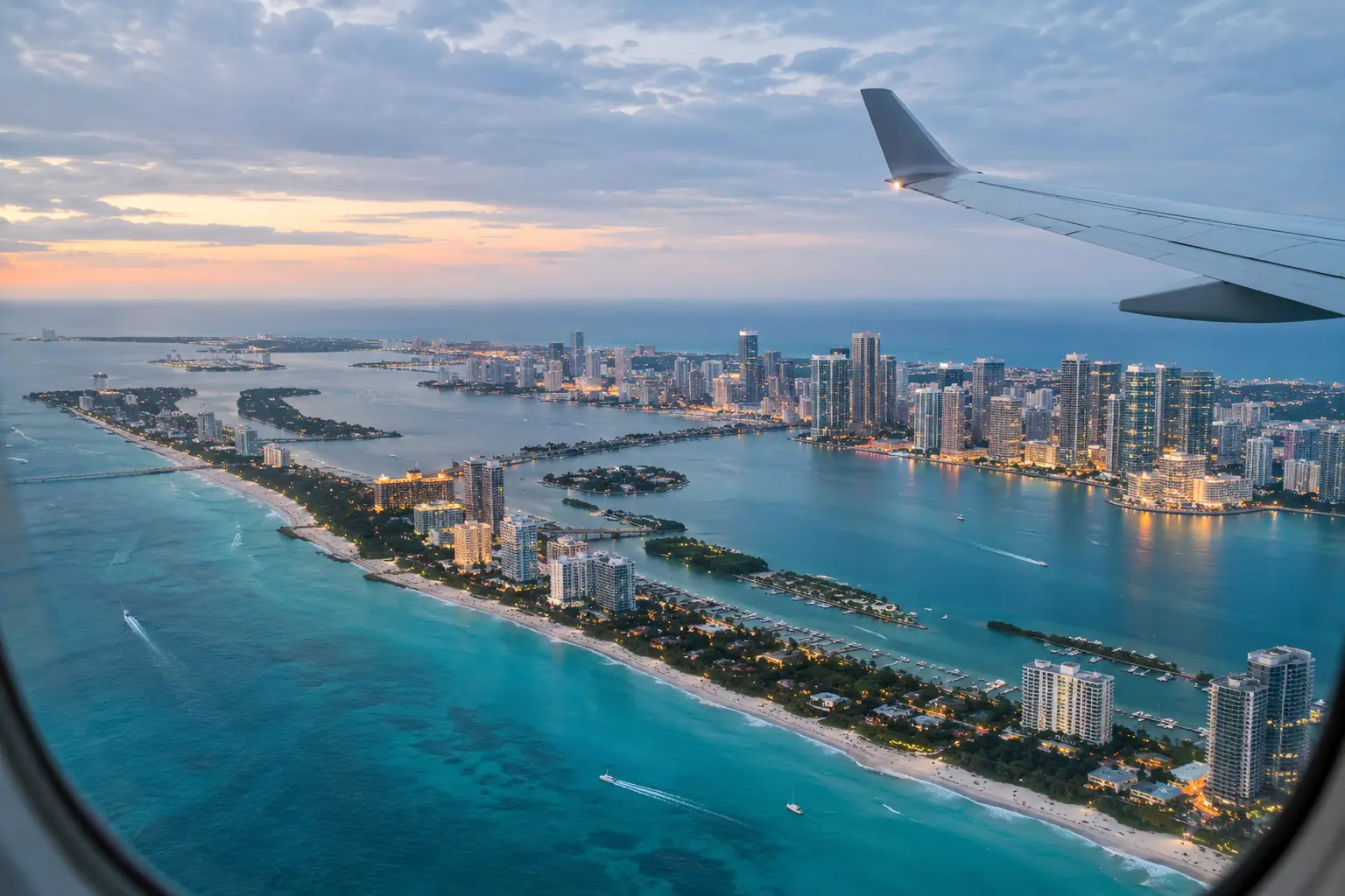 Miami from the air