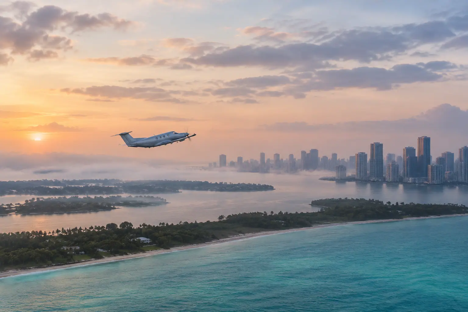 Private jet Miami to Tampa